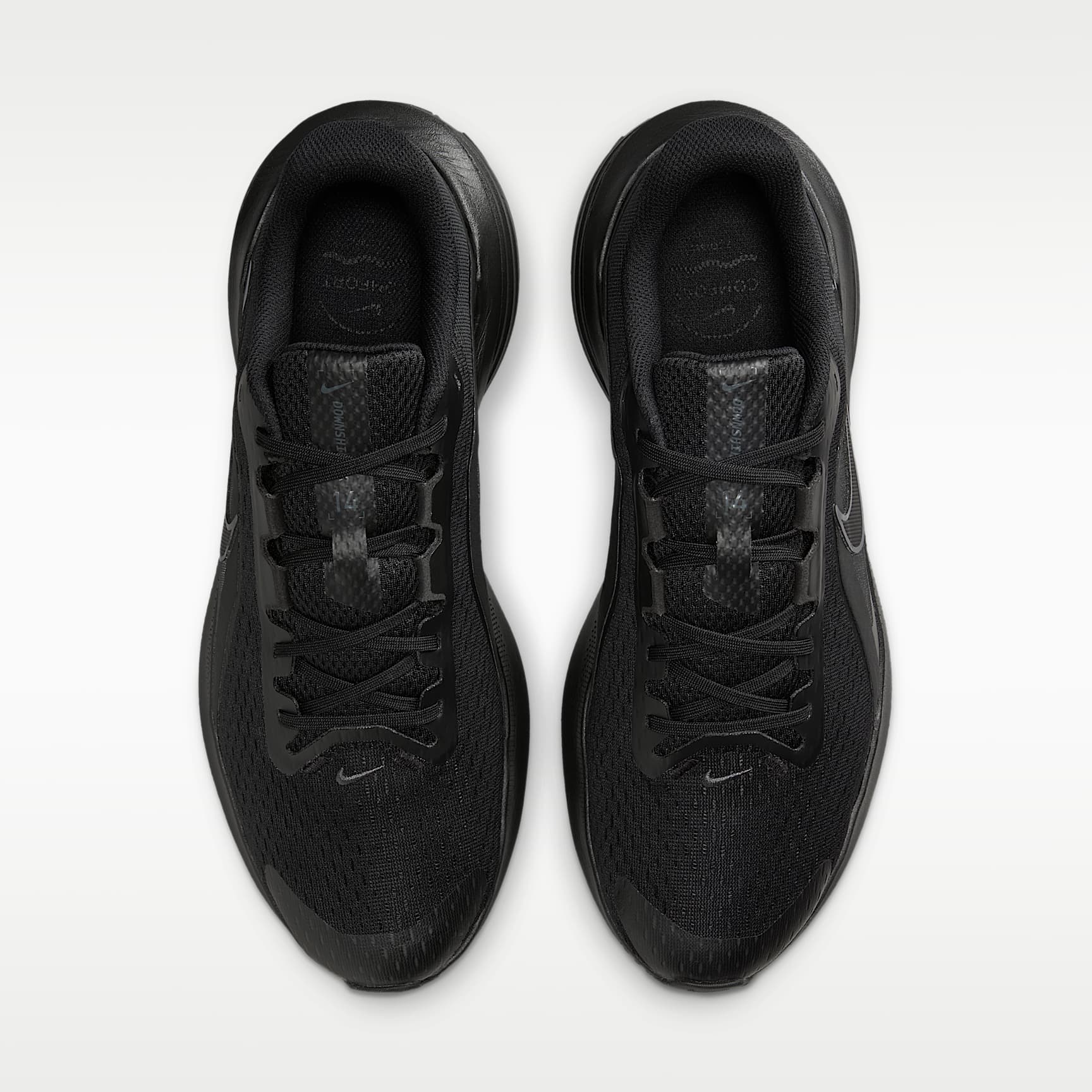Nike Downshifter 14 Straßenlaufschuh (Herren) – Schwarz/Anthracite/Schwarz