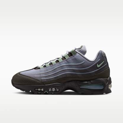 Nike Air Max 95 Big Bubble Tech Schuh (Herren) – Medium Ash/Wolf Grey/Metallic Silver/Steam