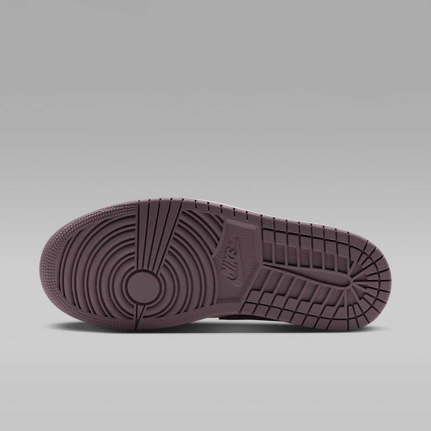 Air Jordan 1 Low Damenschuh – Swan/Purple Smoke/Weiß