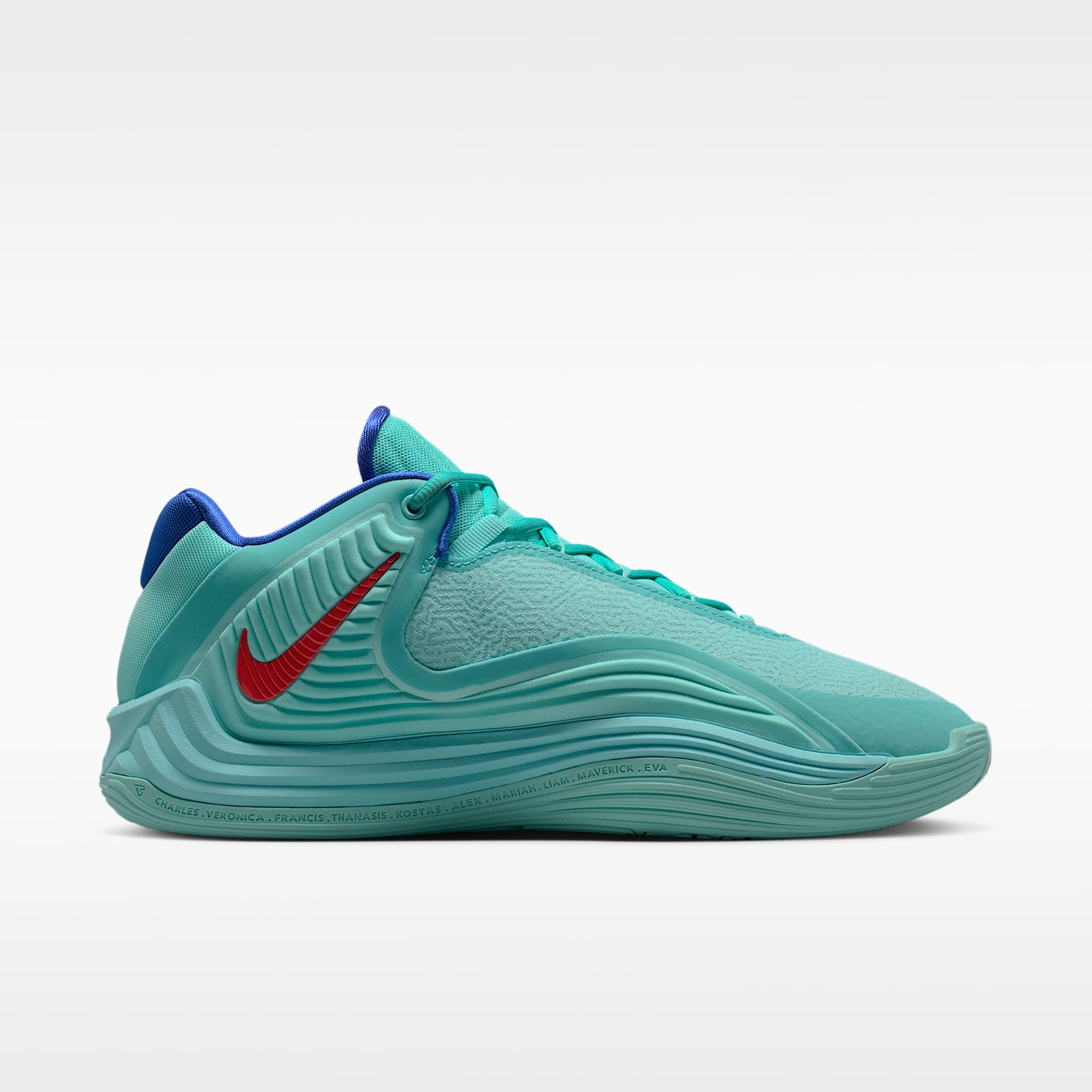 Giannis Freak 7 "Light Aqua" Basketballschuh – Light Aqua/Racer Blue/Summit White/Bright Crimson