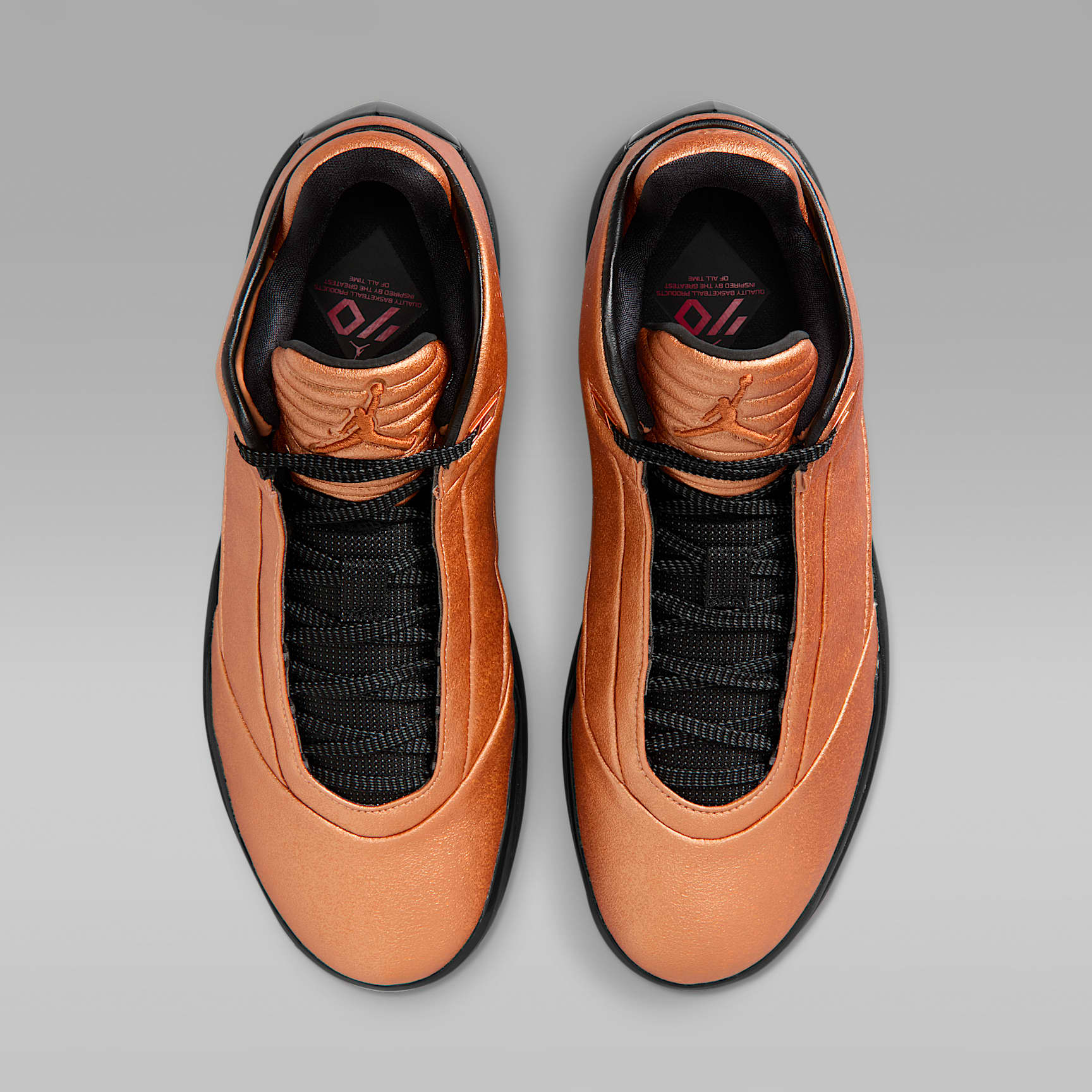 Air Jordan 40 Basketballschuh – Metallic Copper/Schwarz/Metallic Copper