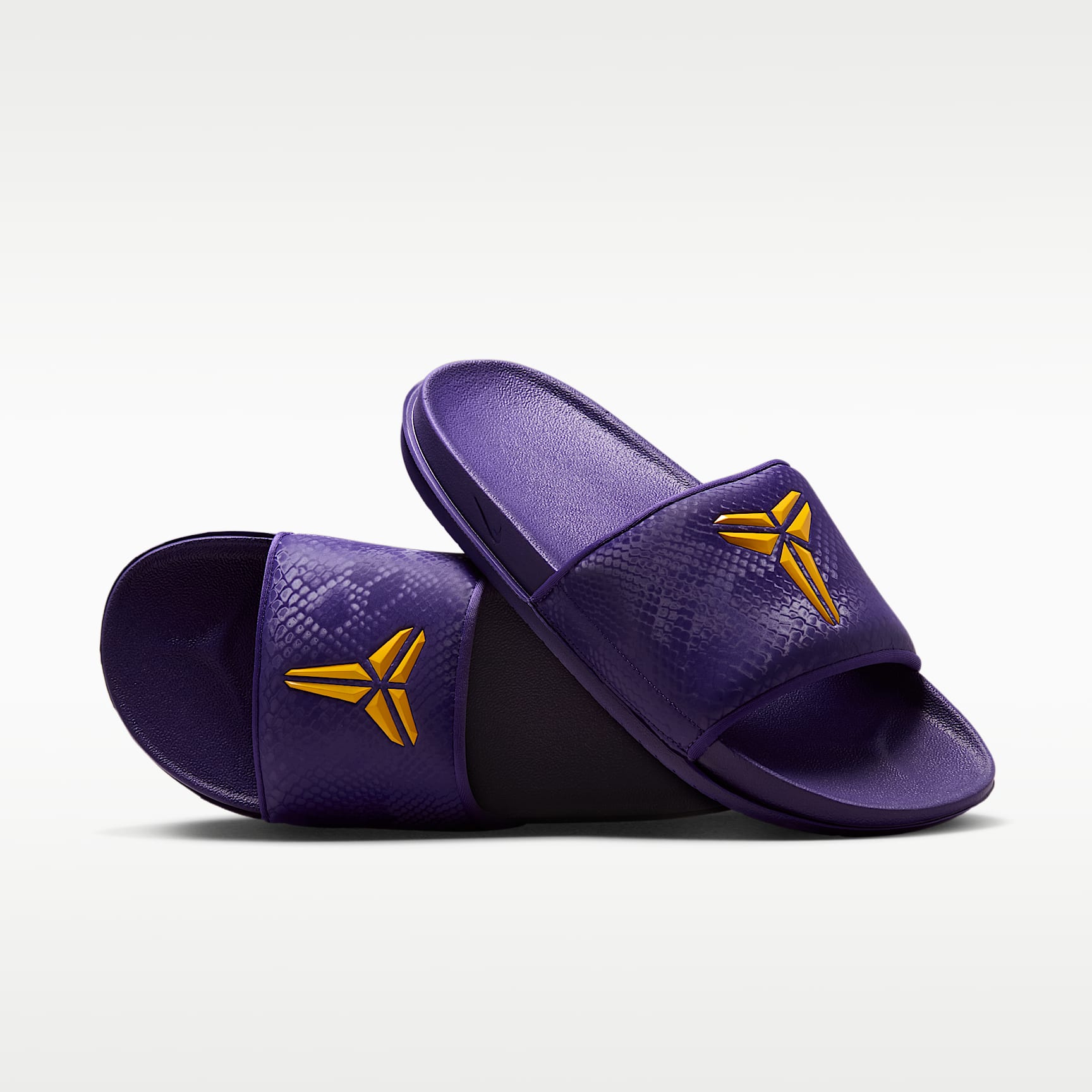 Kobe Offcourt Herren-Slides – Court Purple/University Gold