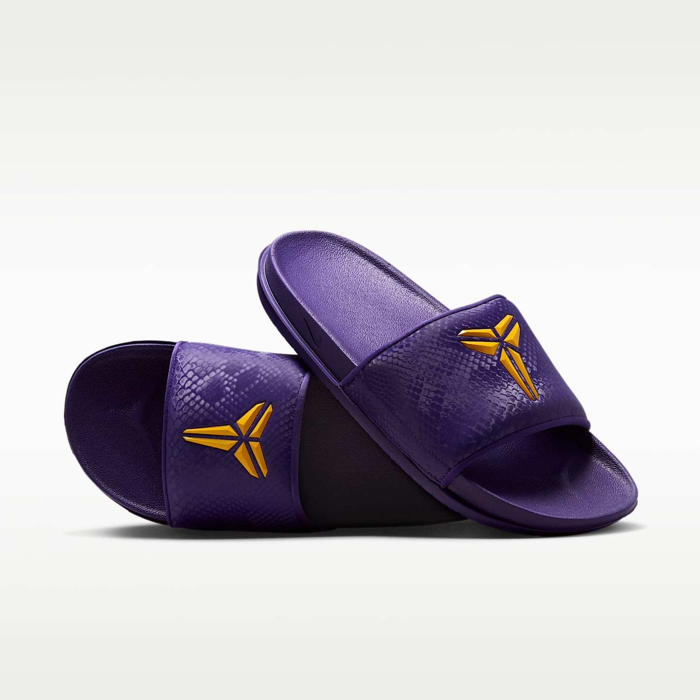 Kobe Offcourt Herren-Slides – Court Purple/University Gold