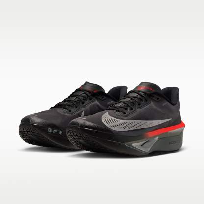 Nike Zoom Fly 6 Straßenlaufschuh für Wettkämpfe (Herren) – Schwarz/Bright Crimson/Wolf Grey/Metallic Silver