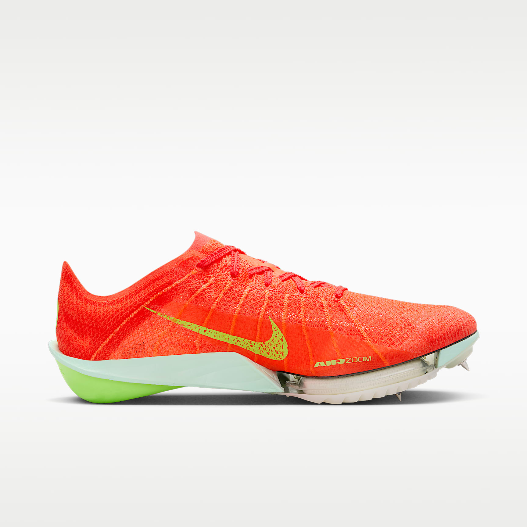 Nike Victory 2 Track & Field Langstrecken-Spikes – Bright Crimson/Hyper Orange/Lime Blast/Washed Coral