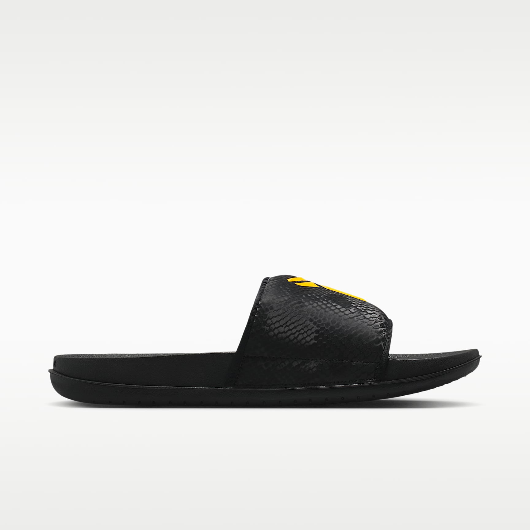 Kobe Offcourt Herren-Slides – Schwarz/University Gold