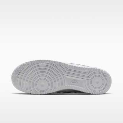 Nike Air Force 1 '07 Edge Herrenschuh – Weiß/Metallic Silver/Weiß