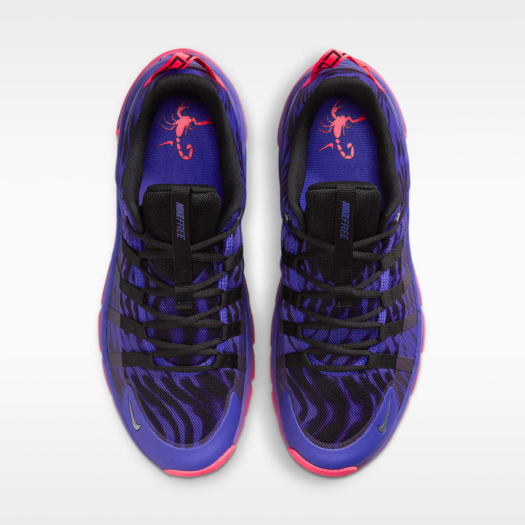 Nike Free Metcon 7 AMP Trainingsschuh für Herren – Schwarz/Hyper Punch/Indigo Burst/Metallic Platinum