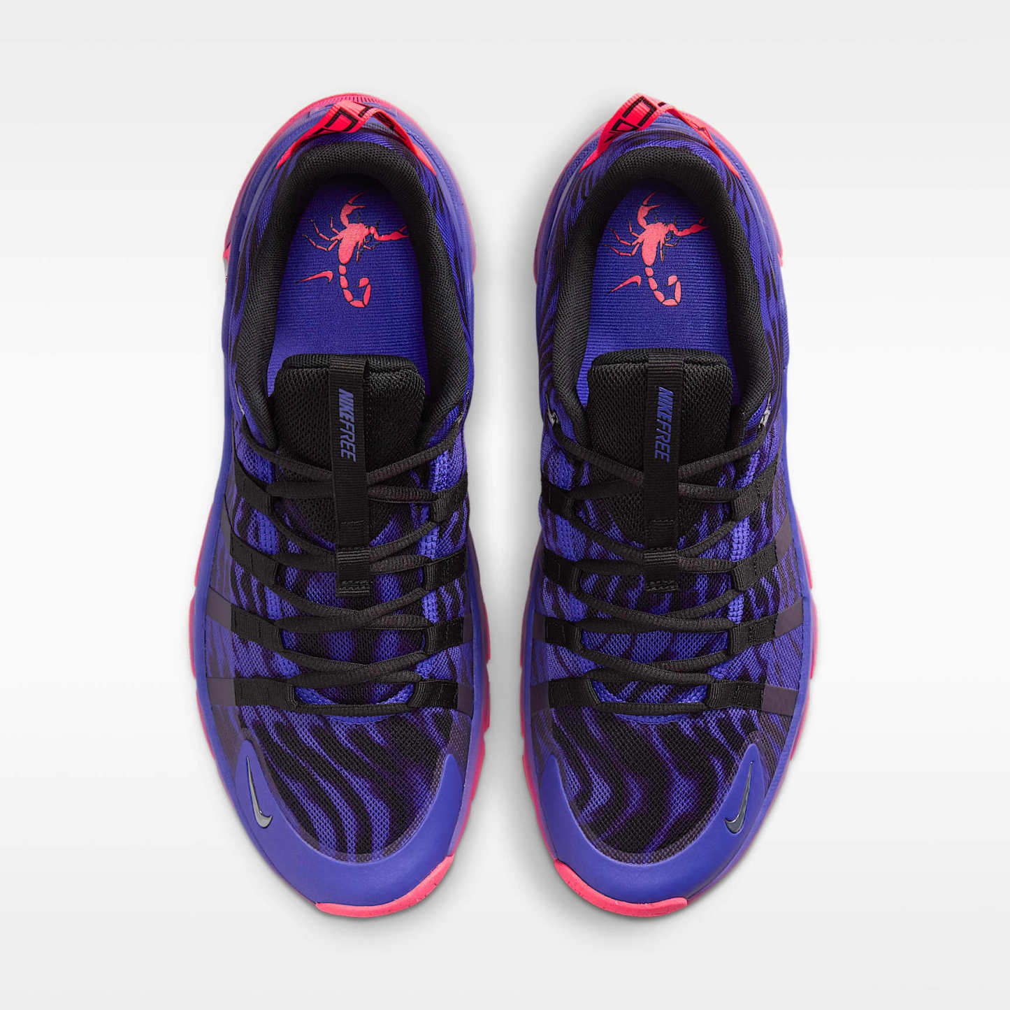 Nike Free Metcon 7 AMP Trainingsschuh für Herren – Schwarz/Hyper Punch/Indigo Burst/Metallic Platinum