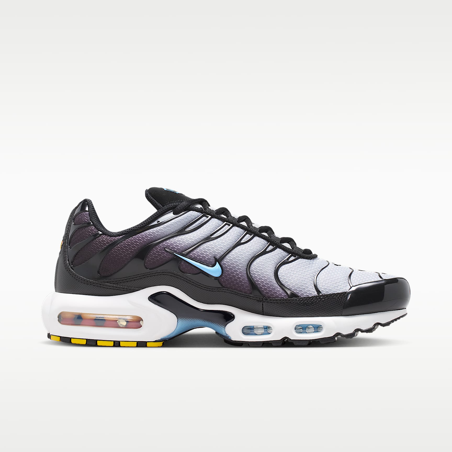 Nike Air Max Plus Schuh (Herren) – Schwarz/Light Smoke Grey/Weiß/Football Blue