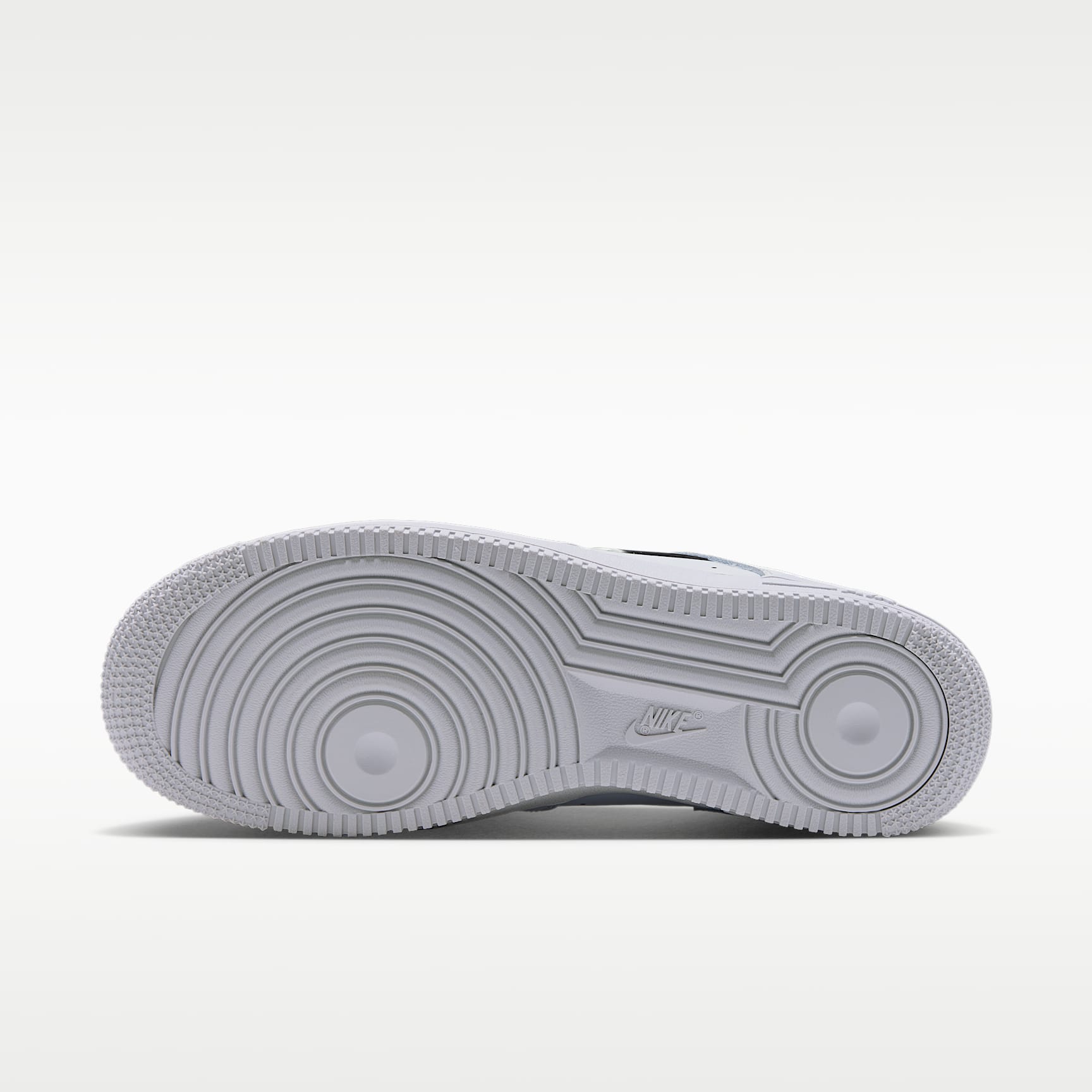 Nike Air Force 1 '07 Schuh (Damen) – Pure Platinum/Weiß/Metallic Silver