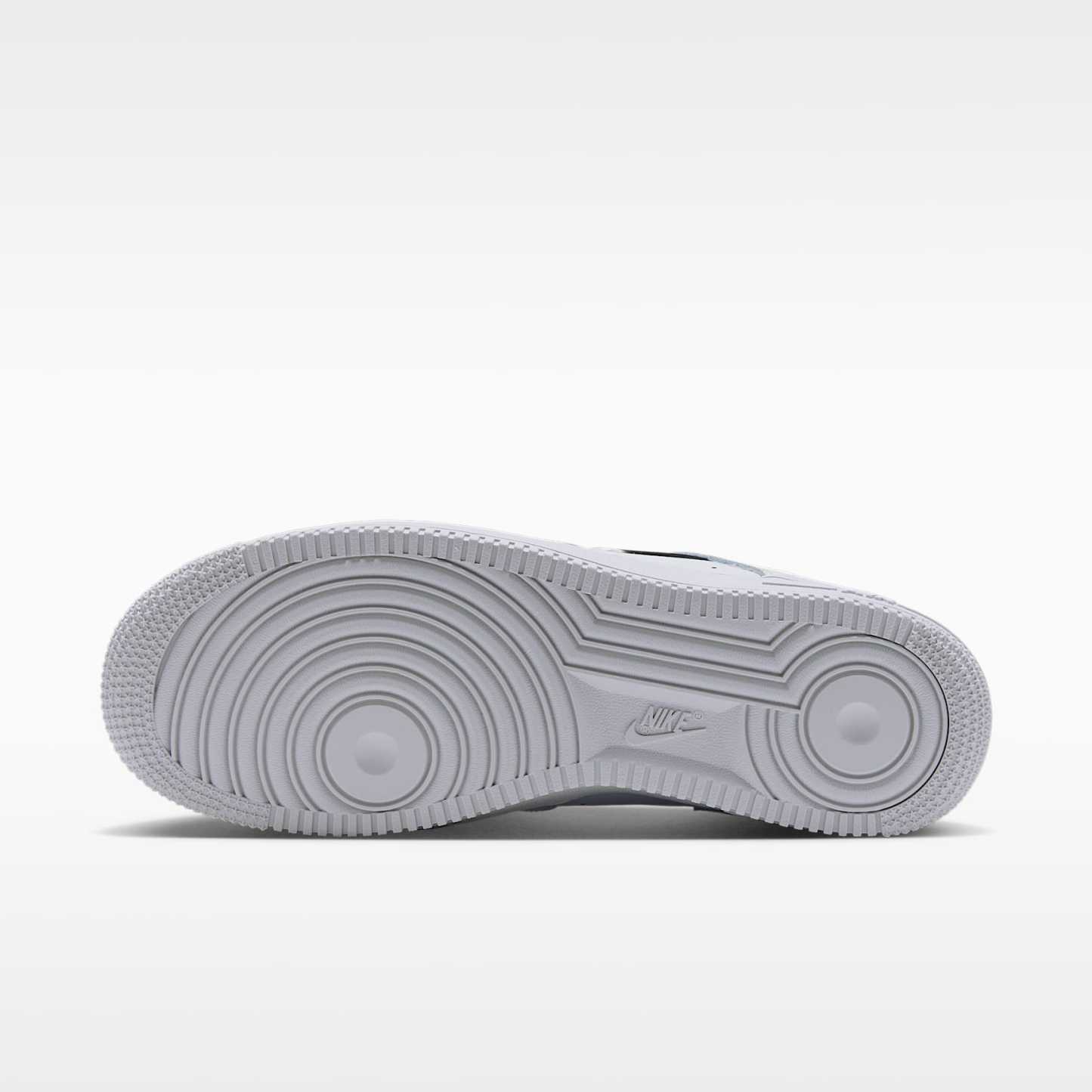 Nike Air Force 1 '07 Schuh (Damen) – Pure Platinum/Weiß/Metallic Silver
