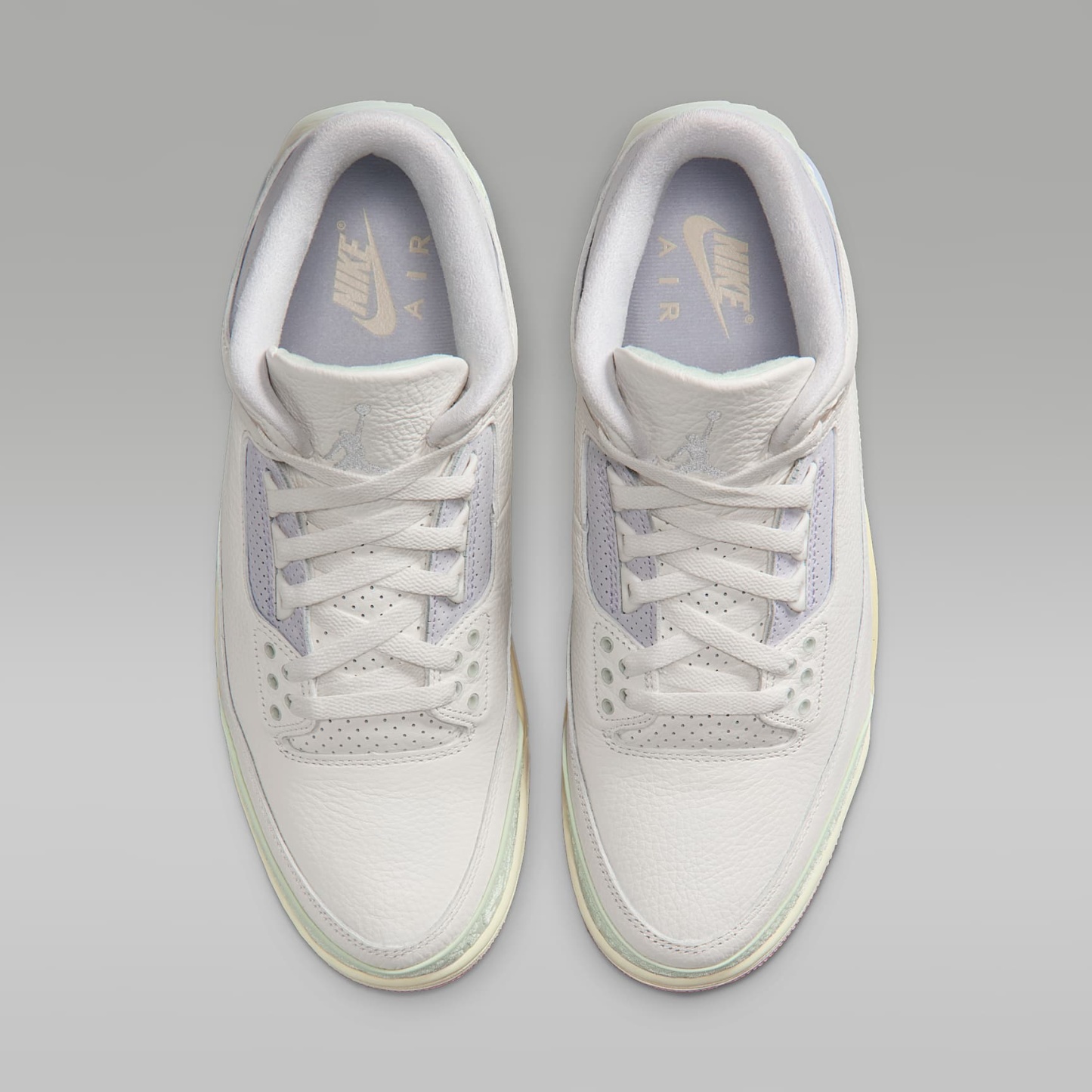 Air Jordan 3 "World's Best" Schuh (Herren) – Sail/Aura/Iced Carmine/Jade Aura