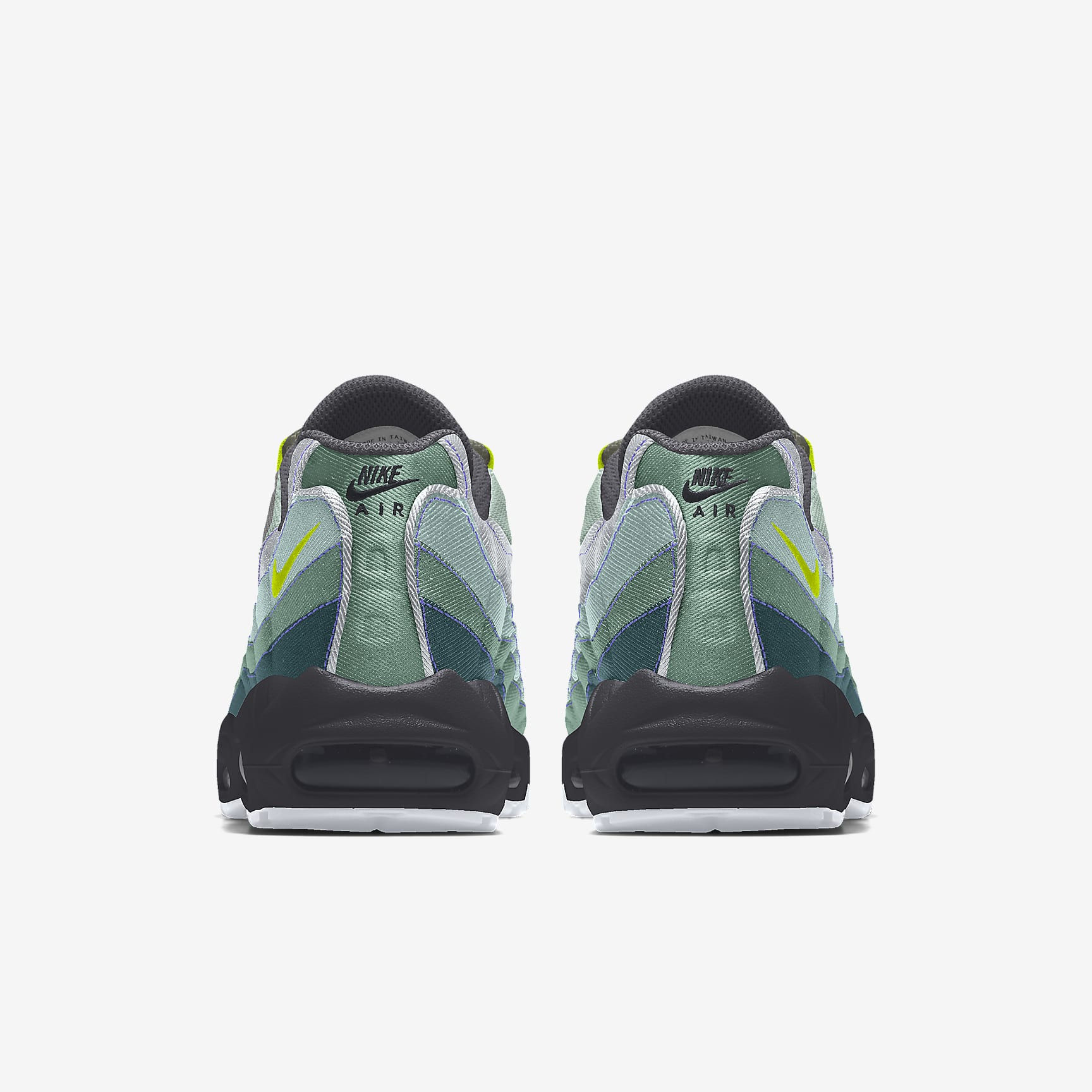 Nike Air Max 95 By You personalisierbarer Herrenschuh – Multi-Color/Multi-Color/Multi-Color/Multi-Color