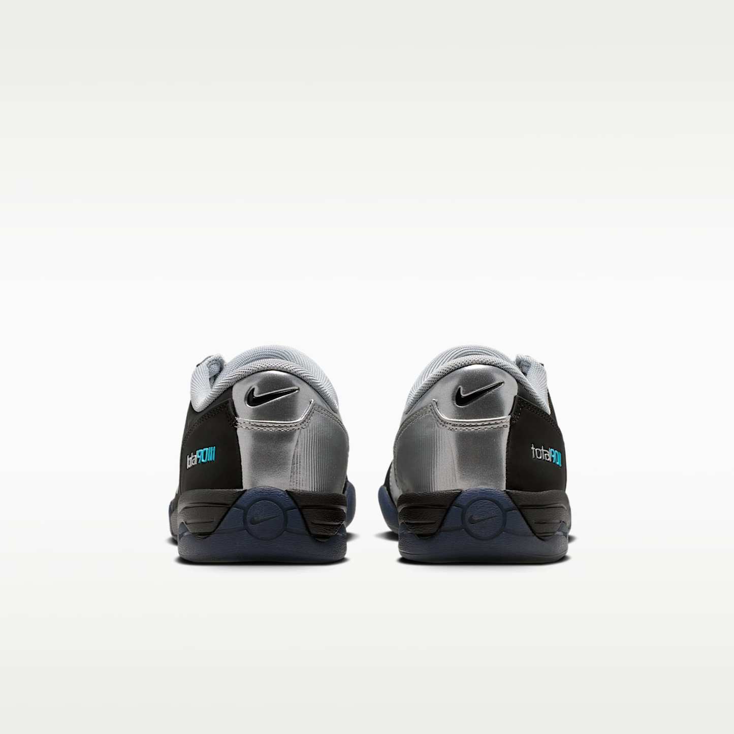 Nike Total 90 Fußballschuh – Schwarz/Gamma Blue/Metallic Silver