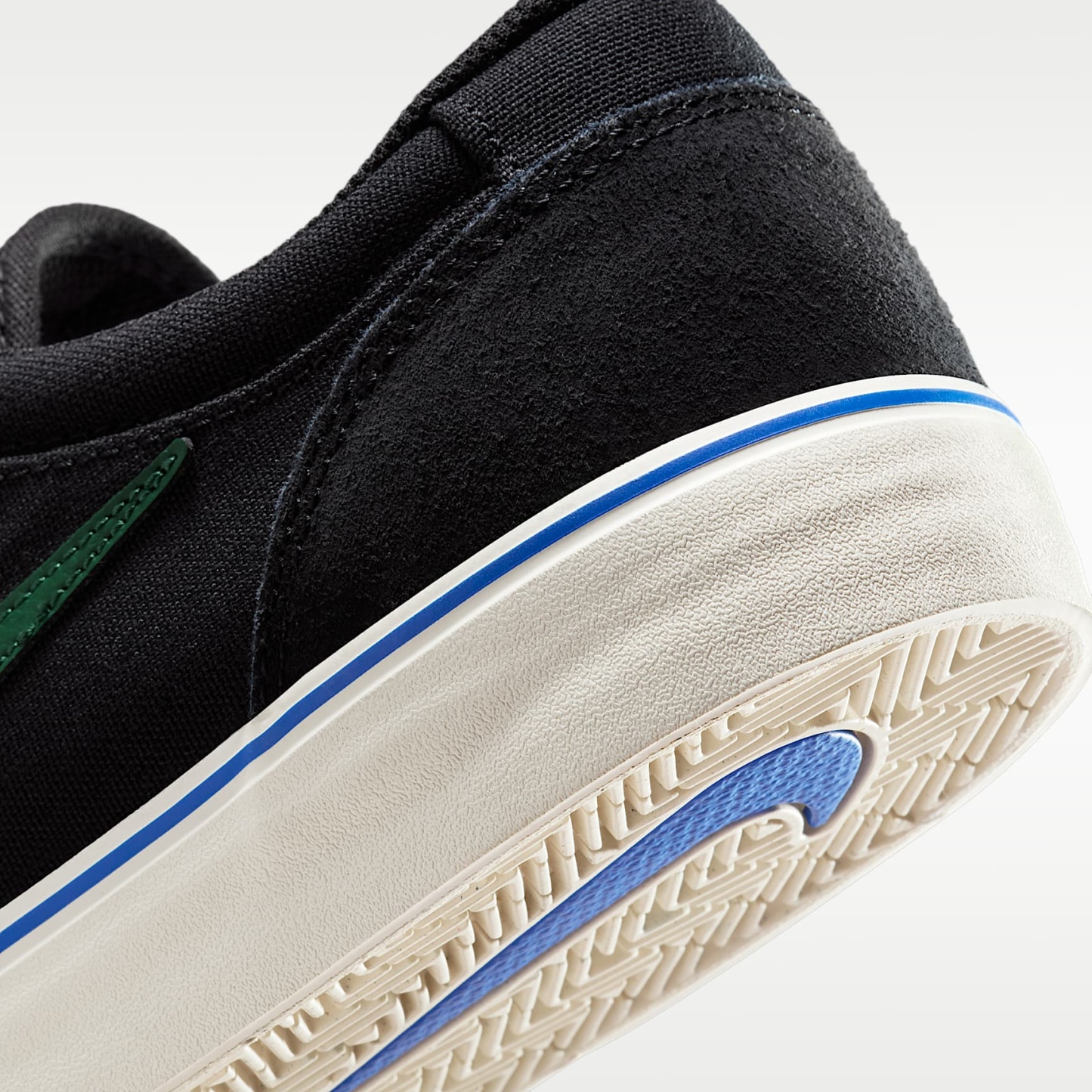 Nike SB Chron 2 Skateboardschuh – Schwarz/Sail/Racer Blue/Fir