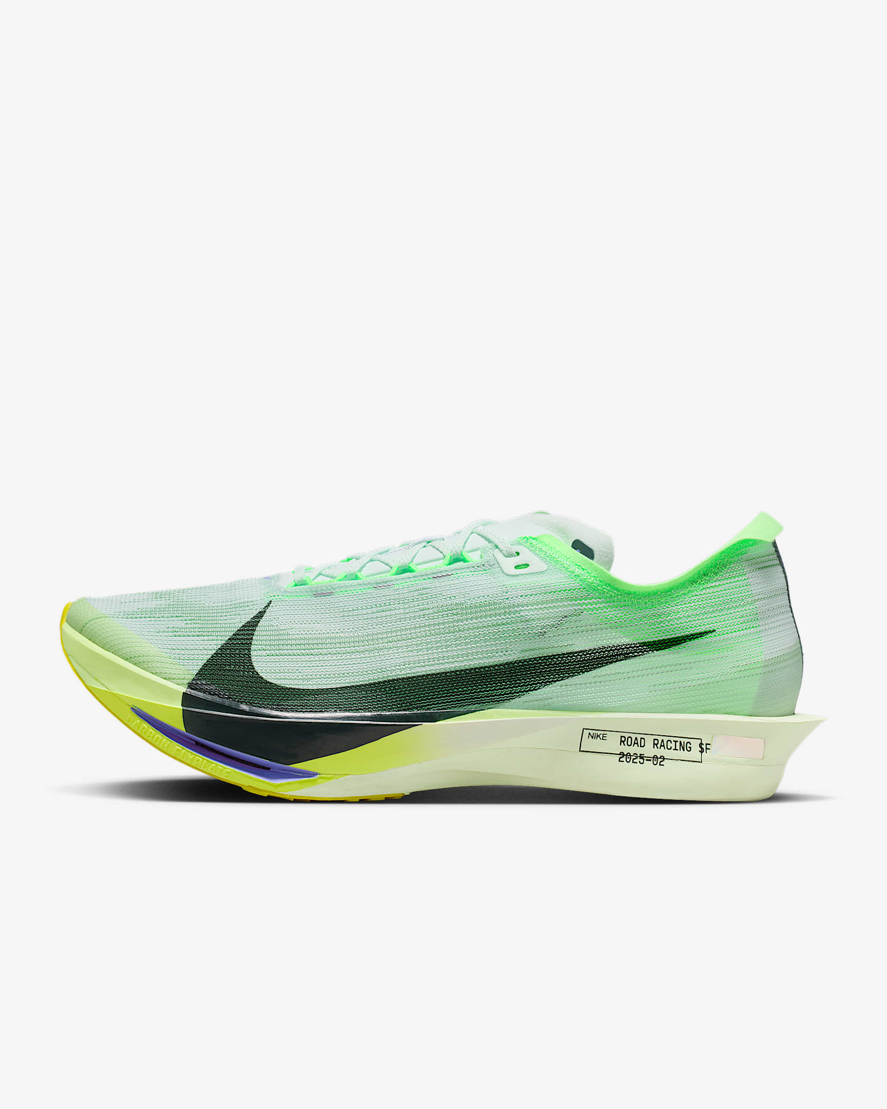 Nike Streakfly 2 Straßenlaufschuh für Wettkämpfe – Barely Green/Volt Ice/Sapphire/Black Spruce