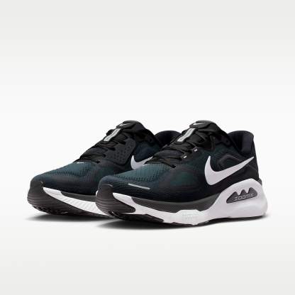 Nike Structure Plus Straßenlaufschuh (Herren) – Schwarz/Anthracite/Weiß
