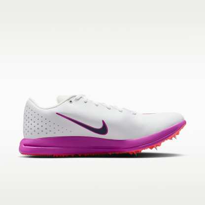 Nike Triple Jump Elite 3 Sprung-Spike für Leichtathletik – Weiß/Hyper Turquoise/Bright Crimson/Obsidian
