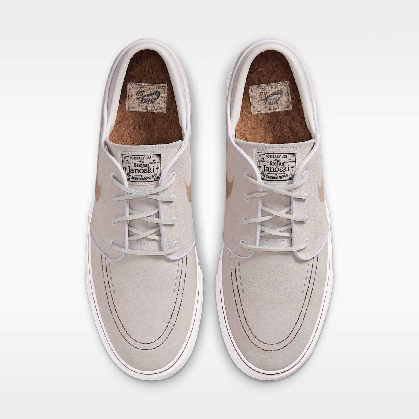 Nike SB Zoom Janoski OG+ Skateschuh – Weiß/Sail/Light Chocolate/Linen