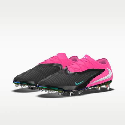 Nike Phantom 6 Low Elite By You personalisierbarer Fußballschuh für normalen Rasen – Racer Blue/Racer Blue/Multi-Color [6362298092]