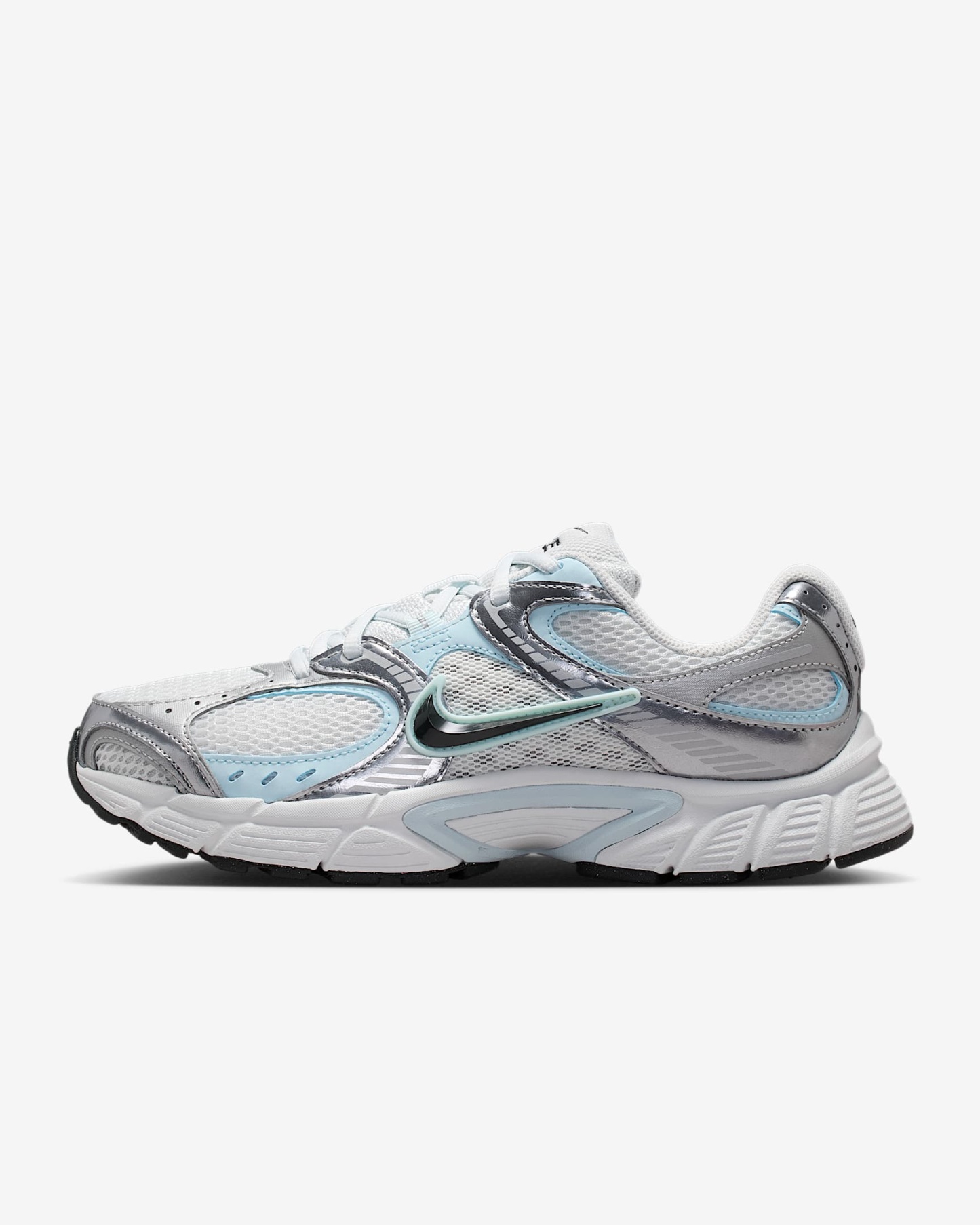 Nike V5 RNR Schuh mit reflektierenden Akzenten (Damen) – Grey Fog/Off White/Glacier Blue/Anthracite