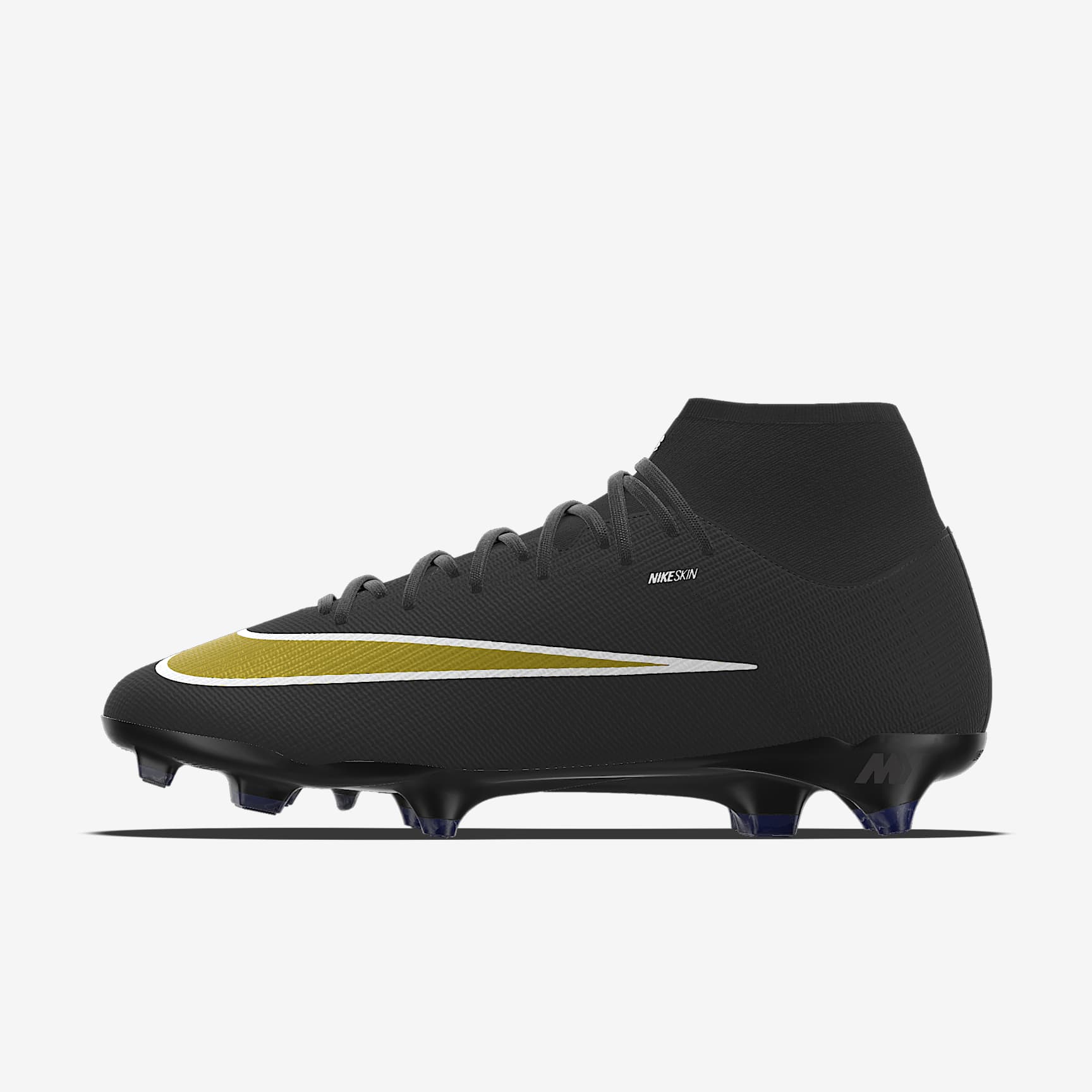 Nike Mercurial Superfly 11 Academy By You personalisierbarer High-Top-Fußballschuh für normalen Rasen – Multi-Color/Multi-Color [6670495991]