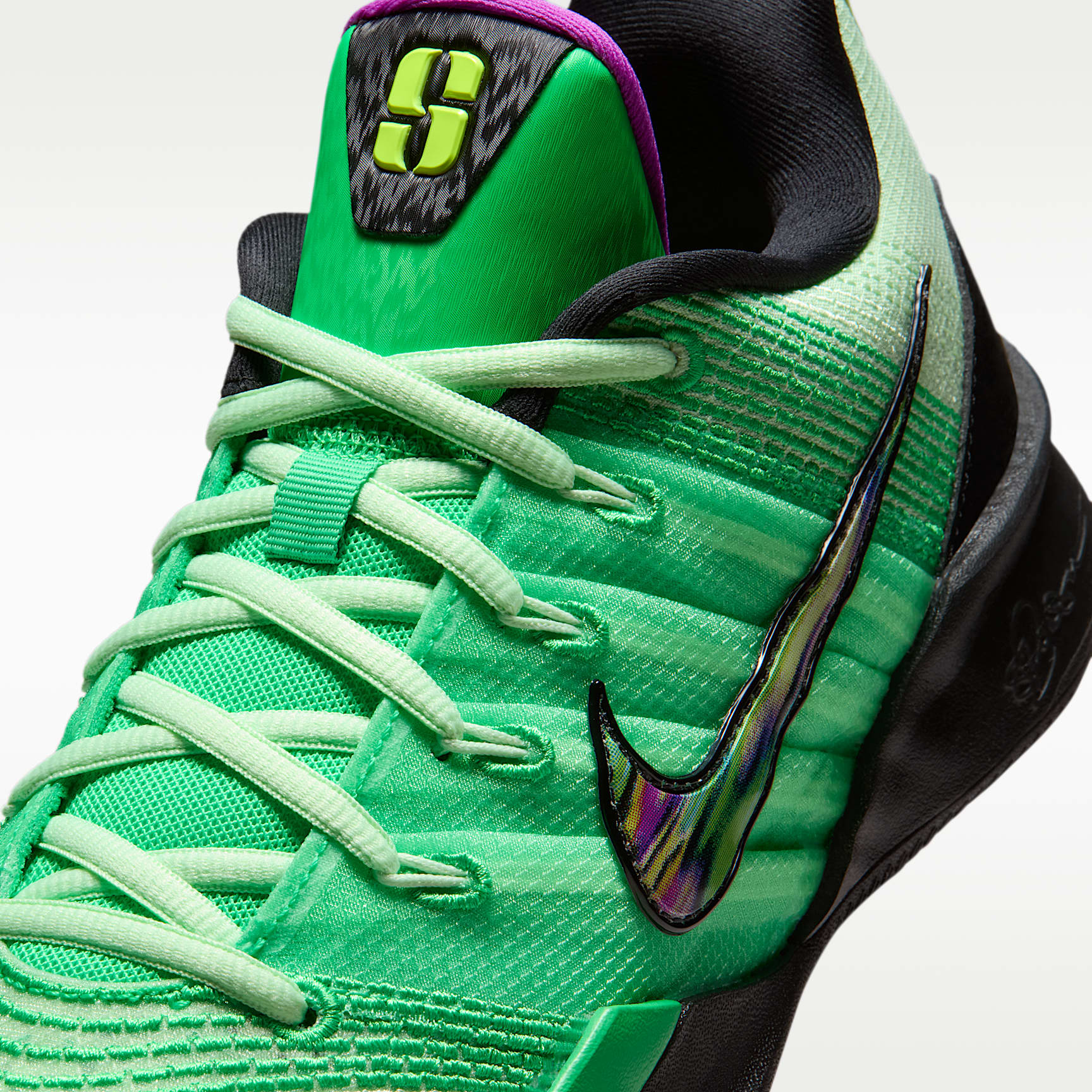 Sabrina 3 "Gamer" Basketballschuh – Green Shock/Vapor Green/Vivid Purple/Schwarz