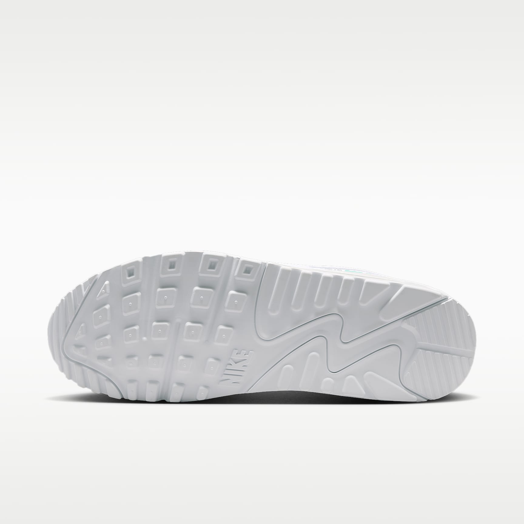 Nike Air Max 90 Schuh (Herren) – Weiß/Hyper Turquoise/Photon Dust