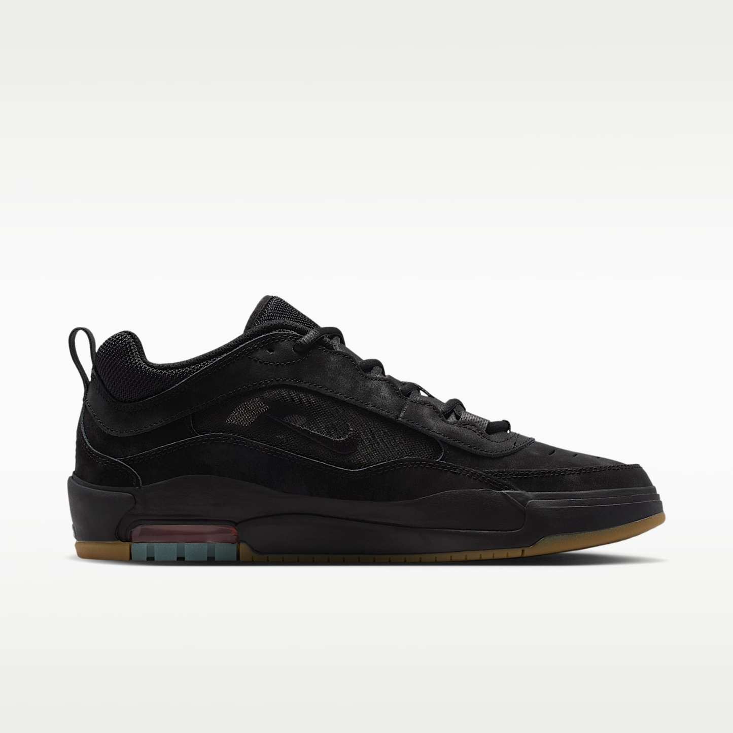 Nike Air Max Ishod Skateboardschuh – Schwarz/Schwarz/Schwarz/Schwarz