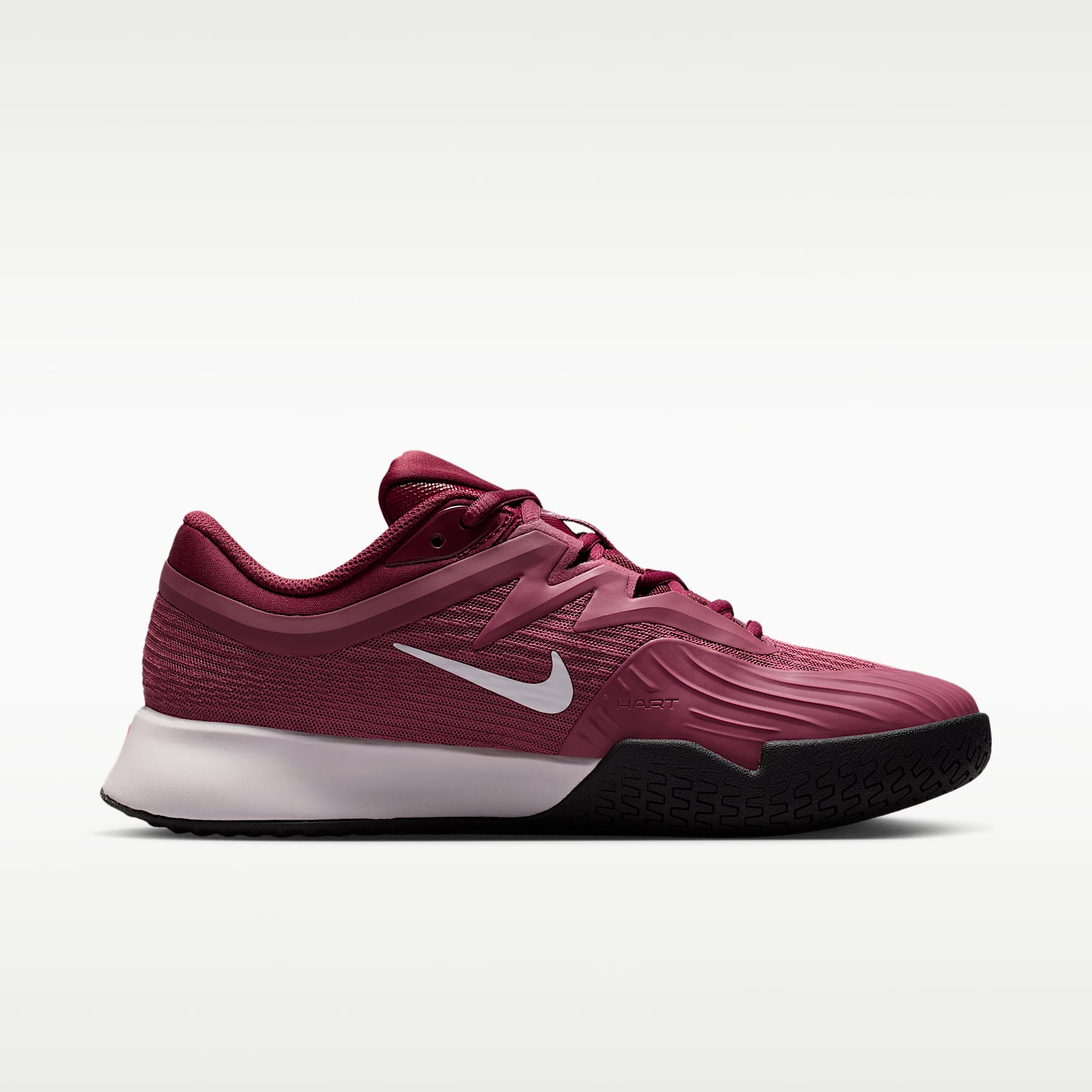 Nike Vapor Pro 3 Tennisschuh für Hartplätze (Damen) – Pink Smoke/Vast Grey/Schwarz/Weiß