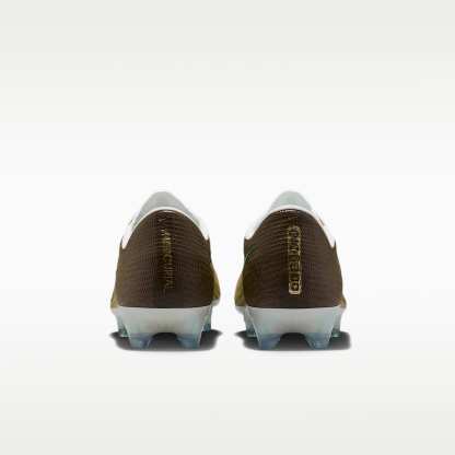 Nike Mercurial Superfly 11 Elite "Kylian Mbappé" Low-Top-Fußballschuh für normalen Rasen – Metallic Gold/Green Glow