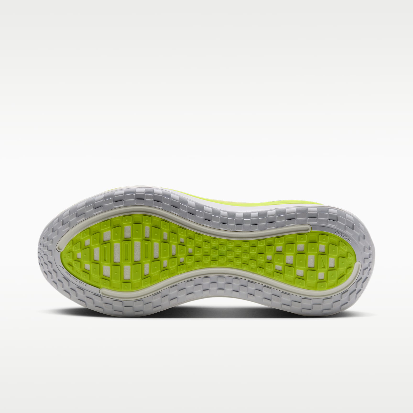 Nike Vomero Plus Straßenlaufschuh (Herren) – Weiß/Lemon Venom/Electric Yellow/Schwarz