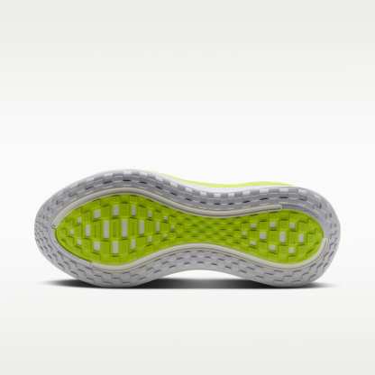 Nike Vomero Plus Straßenlaufschuh (Herren) – Weiß/Lemon Venom/Electric Yellow/Schwarz