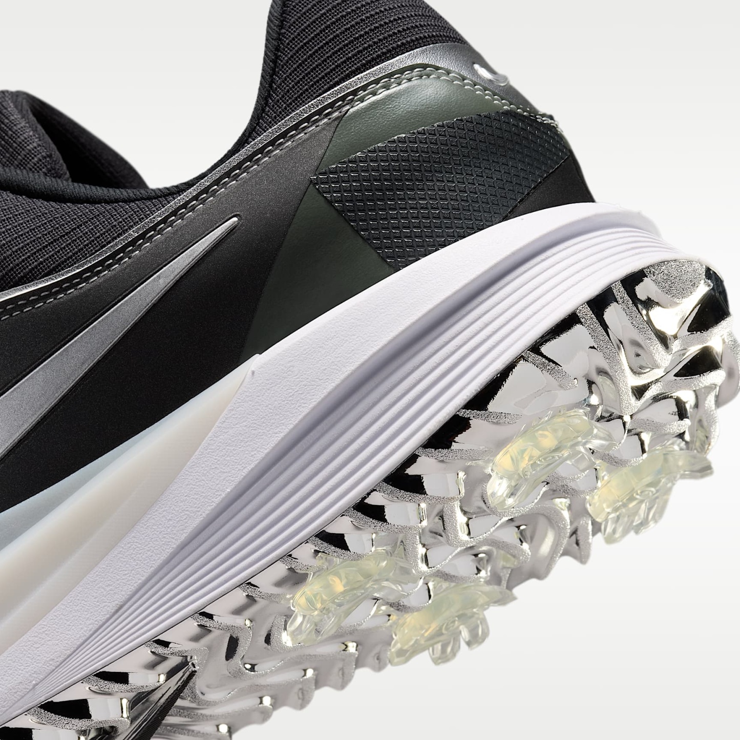Nike Victory Pro 4 Golfschuh – Weiß/Metallic Silver/Fir/Schwarz