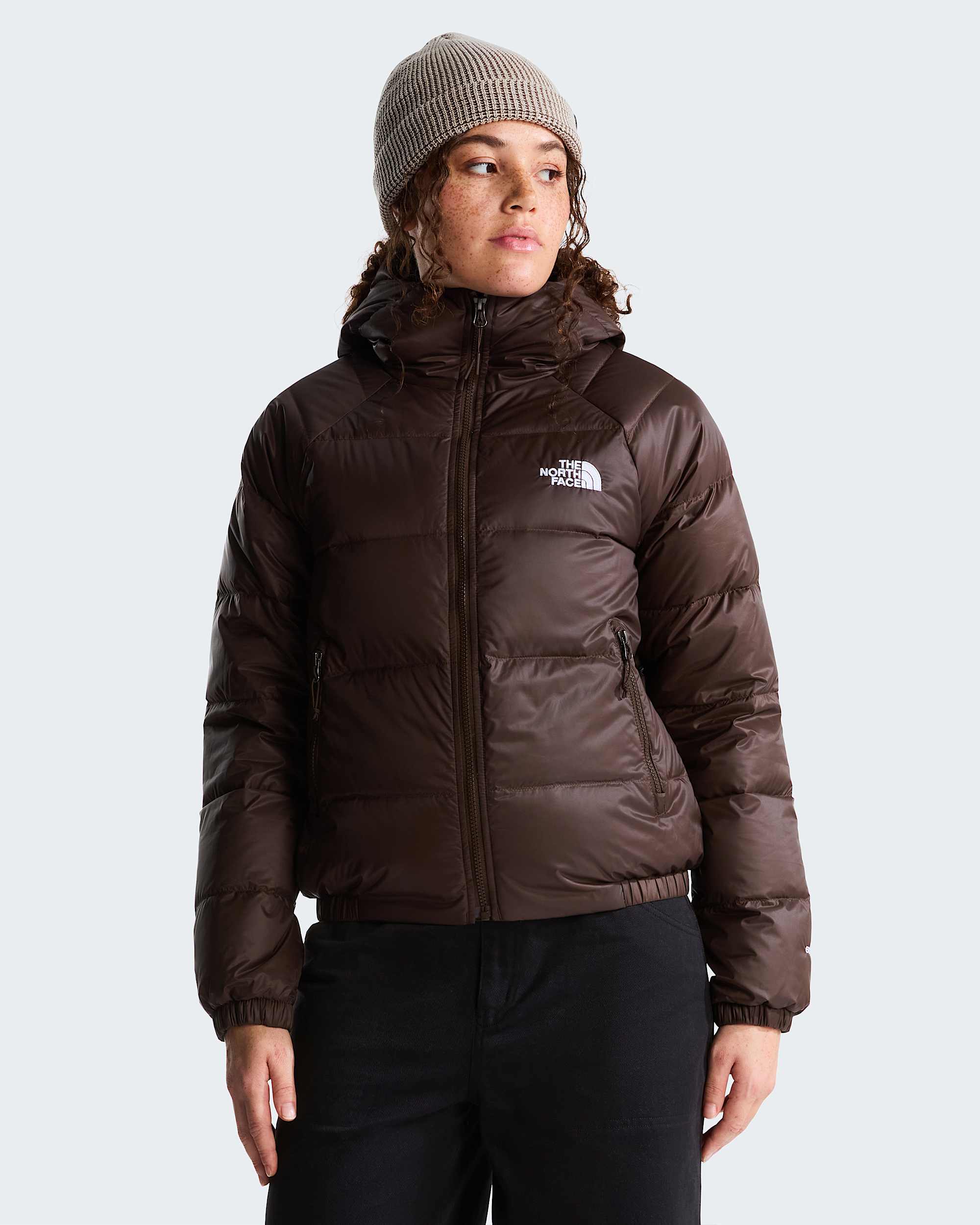 Hydrenalite™ Daunenjacke mit Kapuze Damen – Dark Chestnut