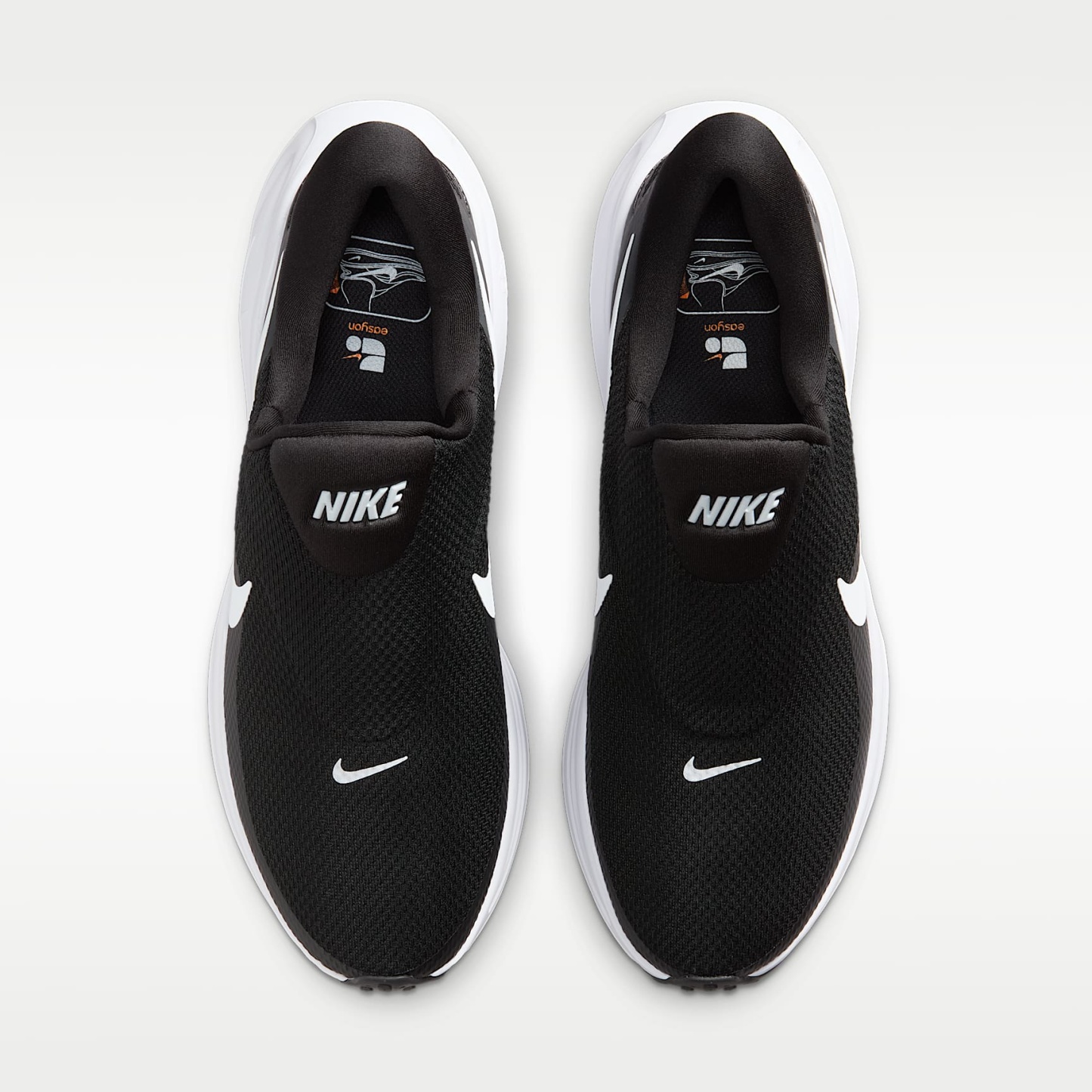 Nike Revolution 8 EasyOn Straßenlaufschuh (Herren) – Schwarz/Anthracite/Wolf Grey/Weiß