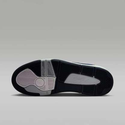 Jordan Flight Court Schuh (Herren) – Weiß/Light Smoke Grey/Obsidian/College Navy