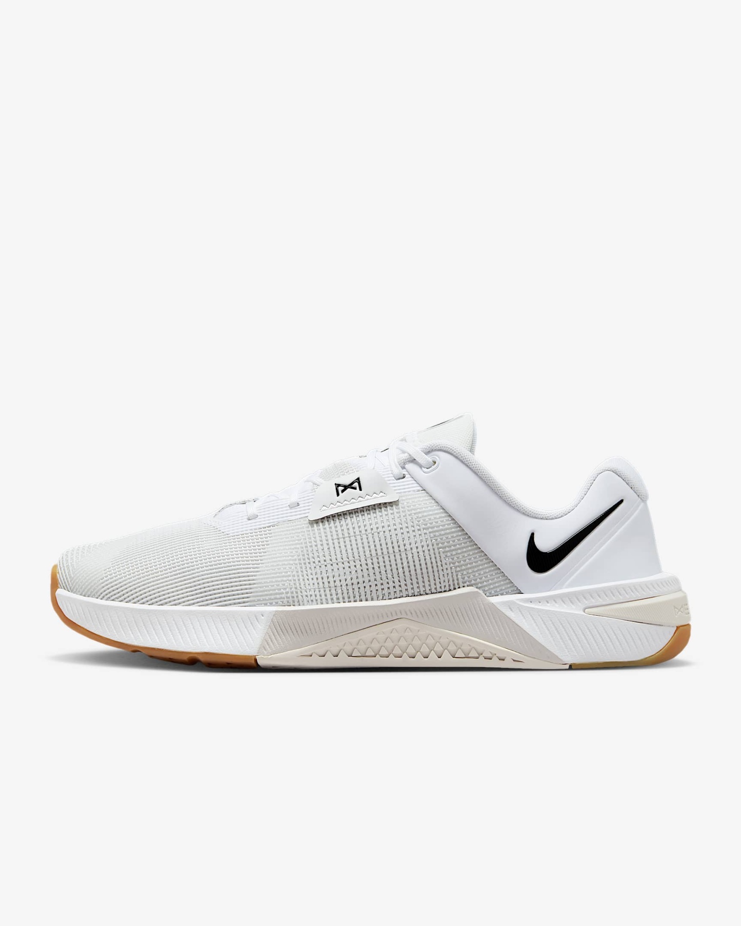 Nike Metcon 10 Workout-Schuh (Herren) – Weiß/Platinum Tint/Gum Light Brown/Schwarz