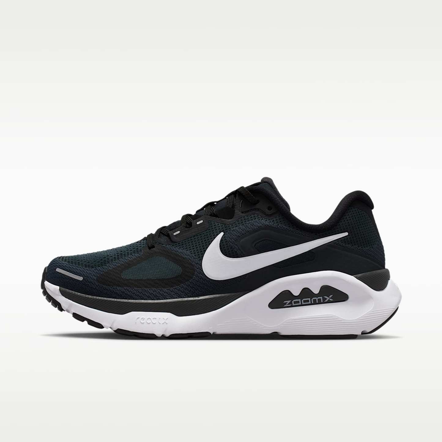Nike Structure Plus Straßenlaufschuh (Damen) – Schwarz/Anthracite/Weiß