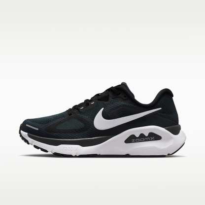 Nike Structure Plus Straßenlaufschuh (Damen) – Schwarz/Anthracite/Weiß