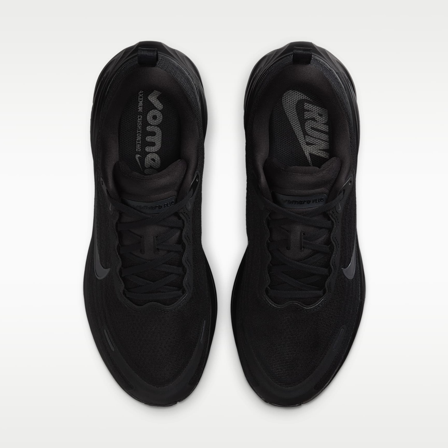 Nike Vomero Plus Straßenlaufschuh (Herren) – Schwarz/Metallic Dark Grey/Cool Grey/Dark Smoke Grey