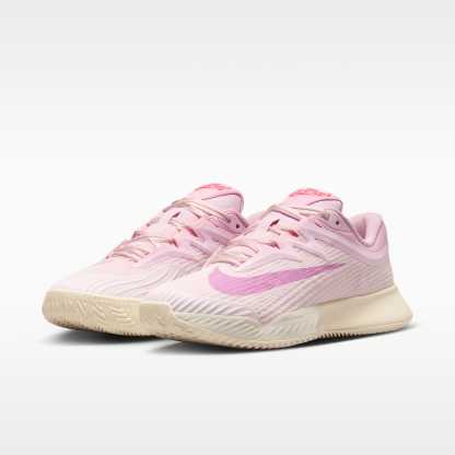 Nike Vapor Pro 3 Premium Tennisschuh für Clay Courts (Damen) – Pearl Pink/Pink Foam/Chalk/Light Magenta