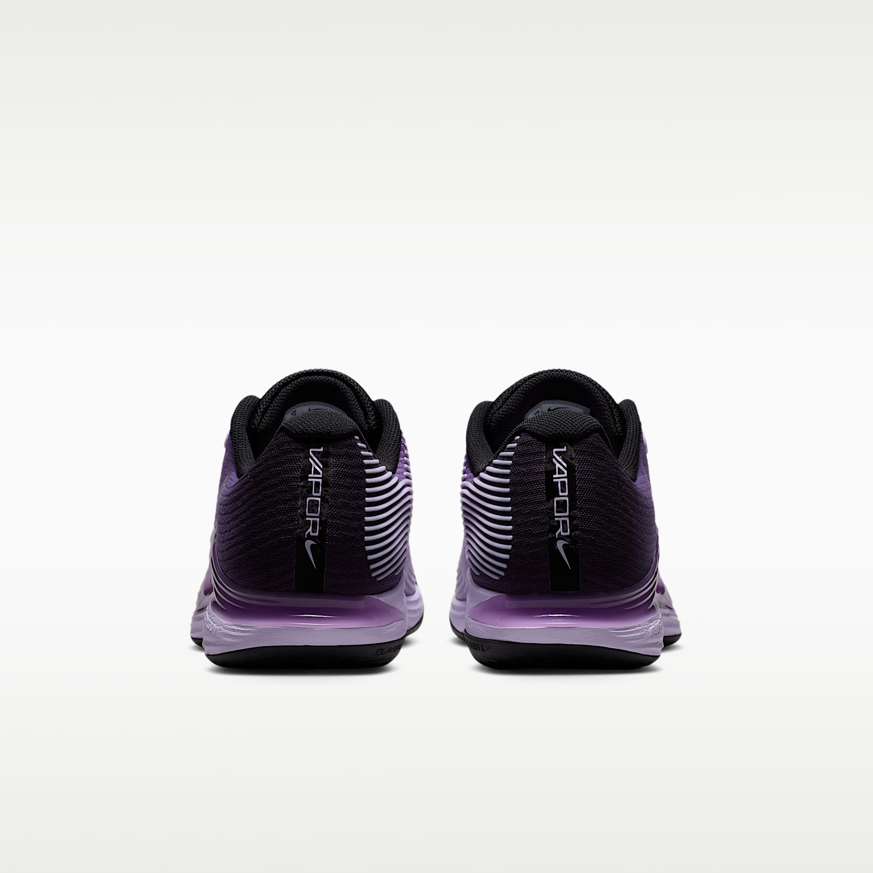 Nike Zoom Vapor 12 PRM Tennisschuhe für Clay Courts (Herren) – Bright Violet/Schwarz/Infrared 23/Violet Mist