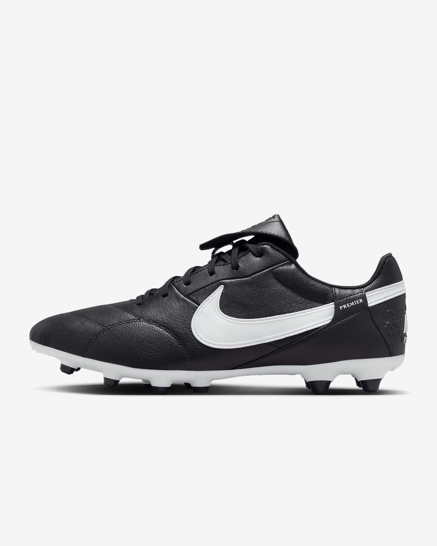 Nike Premier 3 FG Low-Top Fußballschuh – Schwarz/Weiß