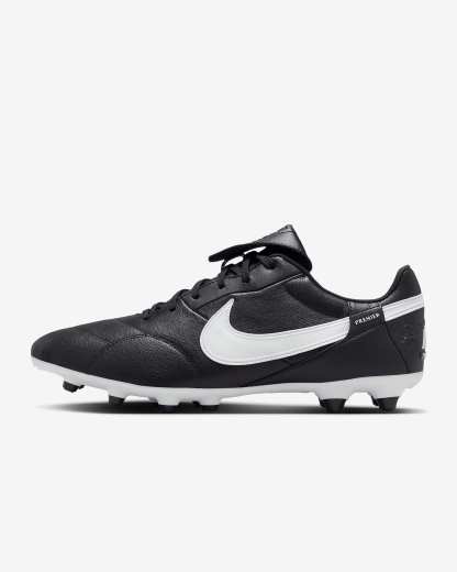 Nike Premier 3 FG Low-Top Fußballschuh – Schwarz/Weiß
