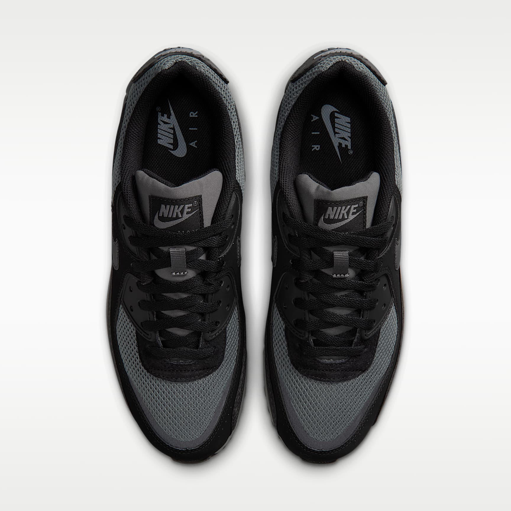 Nike Air Max 90 Premium Schuh (Herren) – Schwarz/Iron Grey/Cool Grey/Schwarz