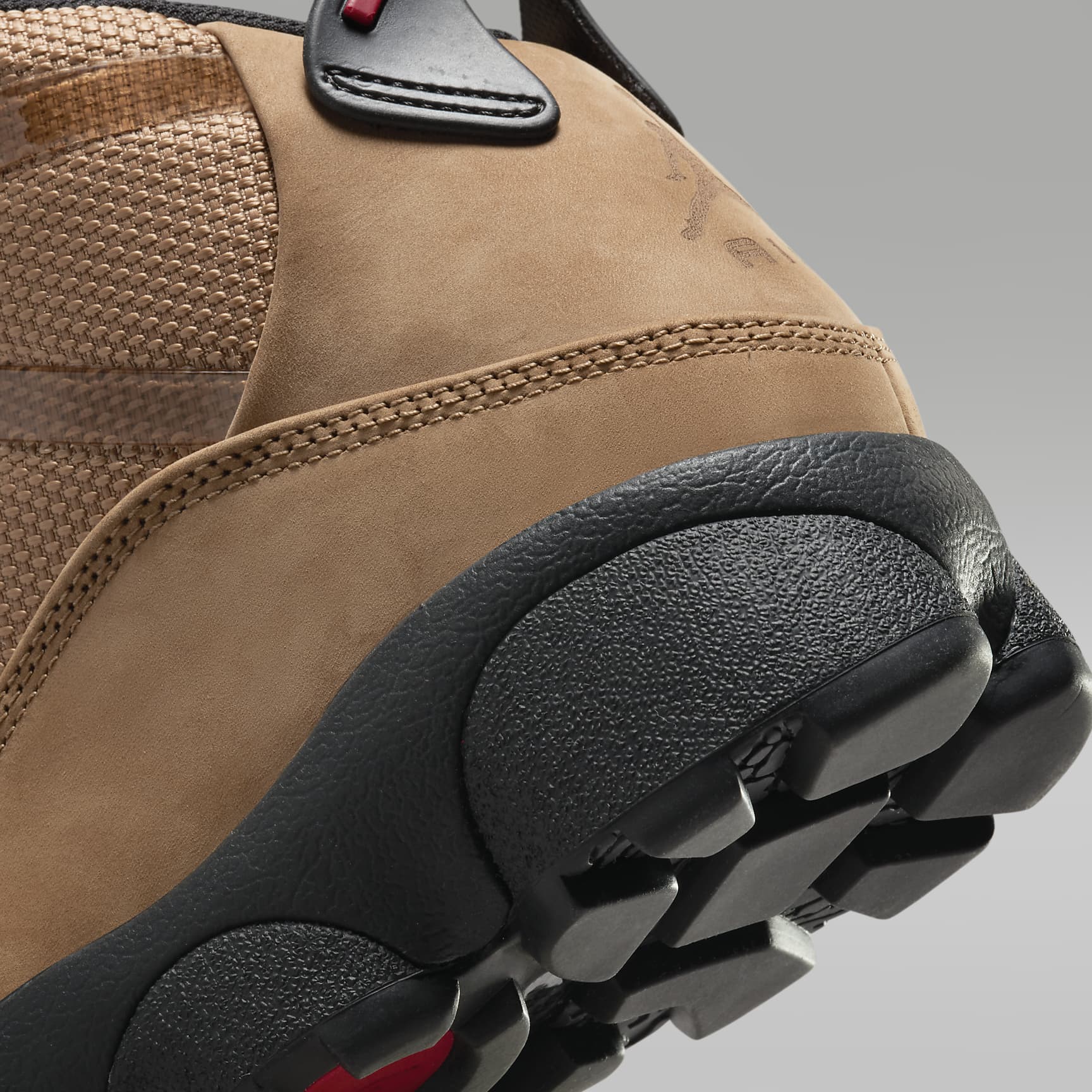 Jordan Winterized 6 Rings Herrenschuh – Rocky Tan/Varsity Red/Schwarz