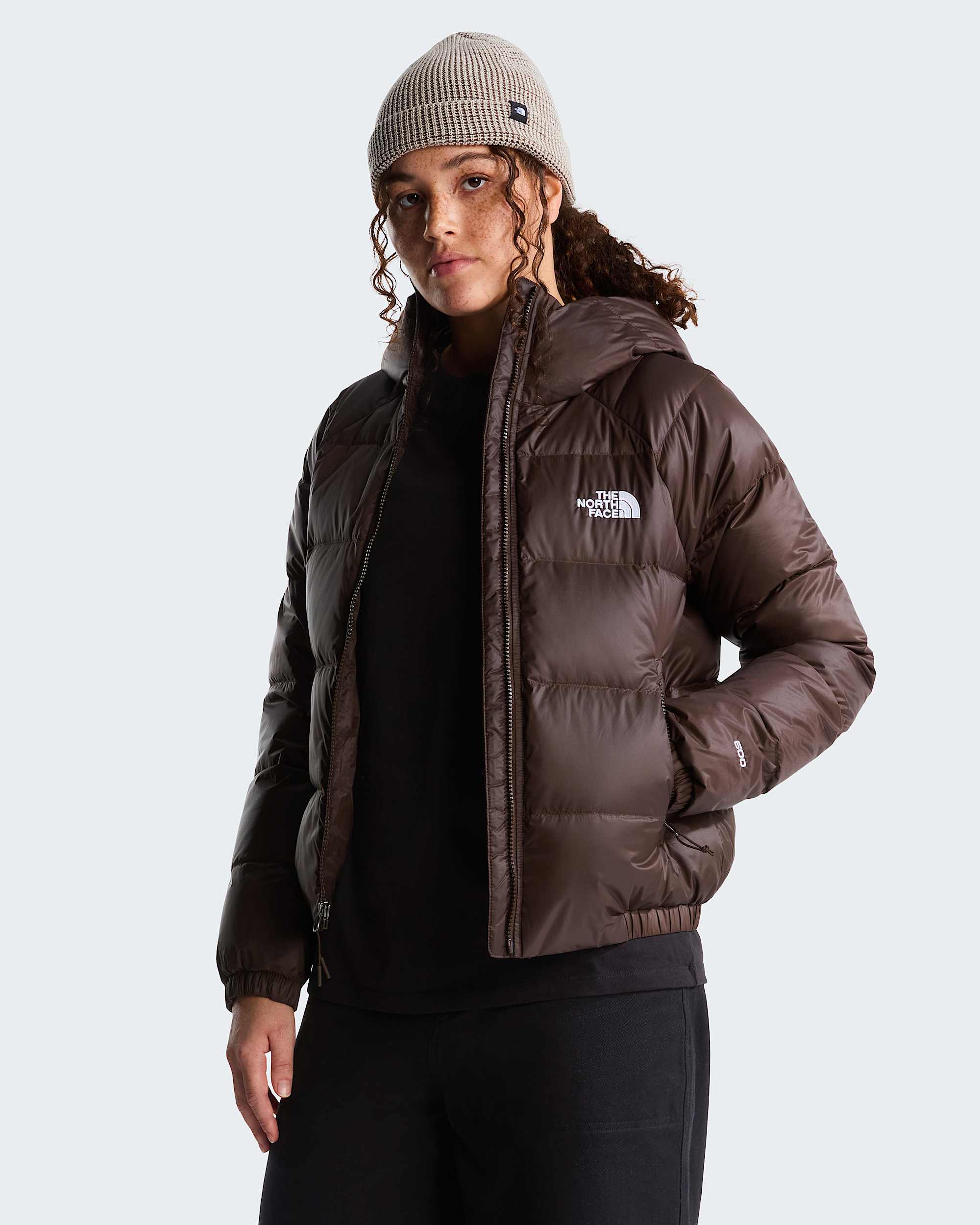 Hydrenalite™ Daunenjacke mit Kapuze Damen – Dark Chestnut