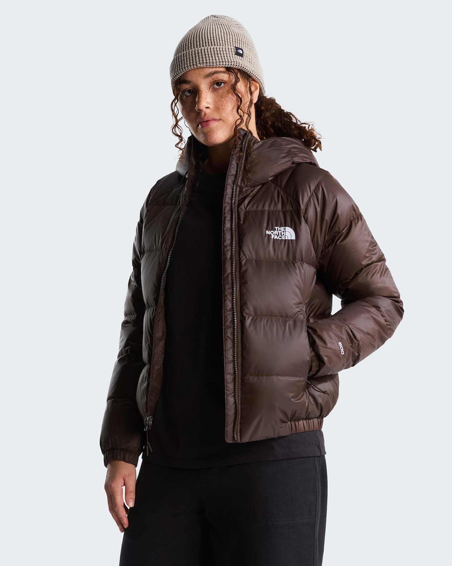 Hydrenalite™ Daunenjacke mit Kapuze Damen – Dark Chestnut